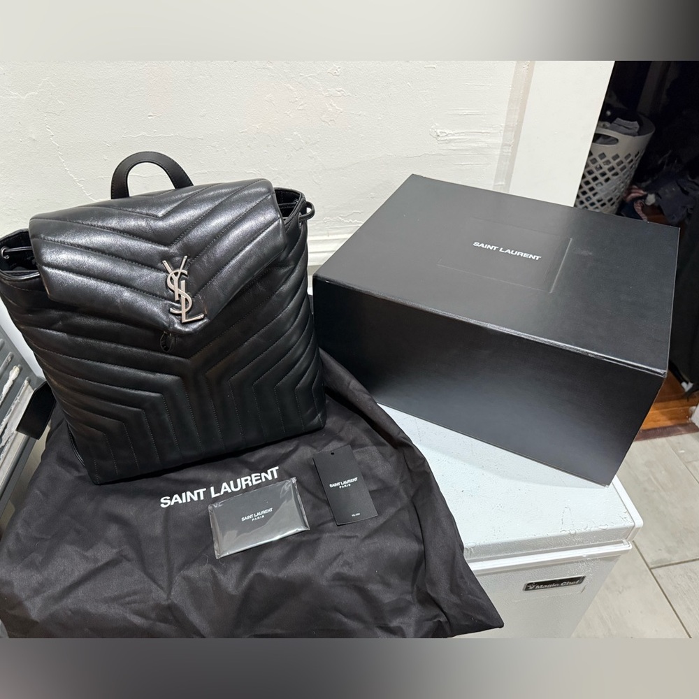 Authentic Saint Laurent LouLou Medium Backpack